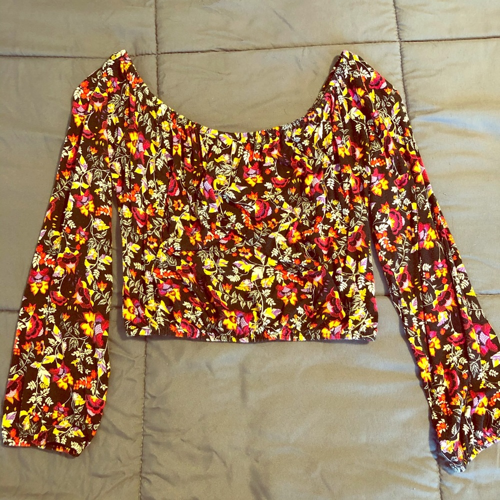 Floral Crop Top